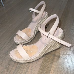 Charles David espadrille wedge nude (5)